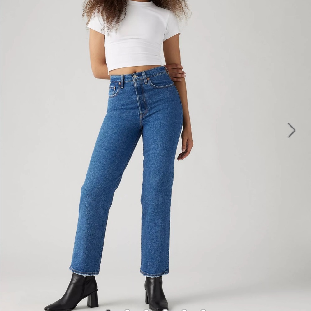 RIBCAGE STRAIGHT ANKLE WOMEN'S JEANS